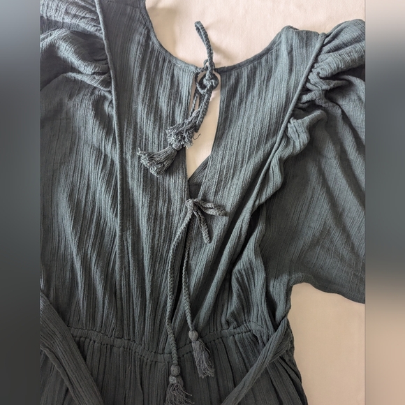 Free People I Need To Know Dress In Green - Picture 11 of 15